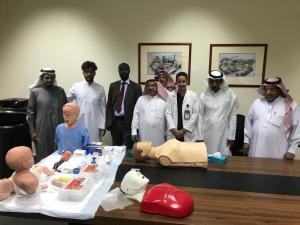 College of Nursing Holds First Aid Course for the Affiliates of the College of Designs and Arts